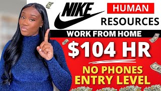 NIKE WORK FROM HOME | REMOTE HUMAN RESOURCE JOBS | ONLINE REMOTE JOBS 2023