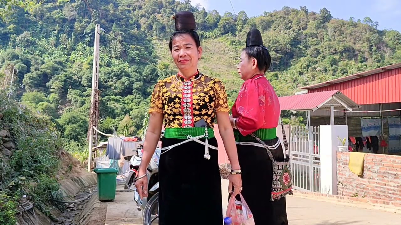 ĐI XEM CHÁU THOẠI CHỊ QUÀNG LIN HÁT TẢ CẢNH QUÊ CẤU MỚI PỊ NỌNG TỎN ĐÉ ỦNG HỘ É NỚ