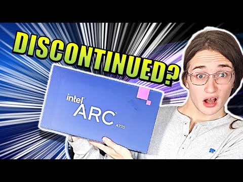 These Are About to Be SUPER RARE! Intel Arc A770 Limited Edition Unboxing