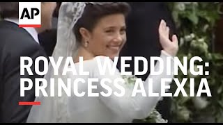 UK: ROYAL WEDDING: PRINCESS ALEXIA OF GREECE MARRIES ARCHITECT