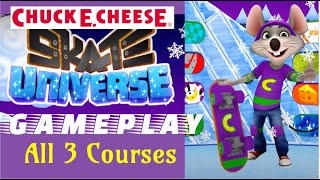 Chuck E. Cheese's Skate Universe Gameplay - All 3 Courses screenshot 3