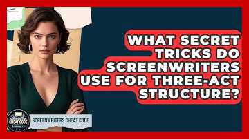 What Secret Tricks Do Screenwriters Use For Three-act Structure? - Screenwriter