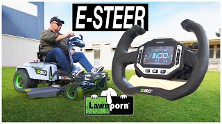 Ego E-Steer. Z-Turn Mowing Made Simple.