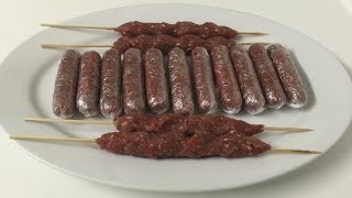 How To Make Lebanese  Sausages At Home طريقة عمل السجق اللبناني-by easylife