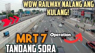 MRT 7 railway sa Tandang Sora Station Patapos na! | Operation sa Commonwealth Avenue