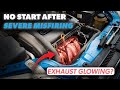 No Start After Severe Misfiring - TESTING GUIDE!