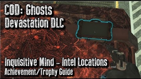 COD: Ghosts - All Mayday Intel Locations - Inquisitive Mind Achievement/Trophy Guide - Devastation