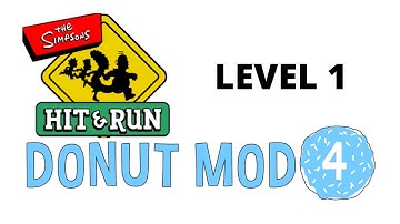 Simpsons Hit & Run: Donut Mod Level 1