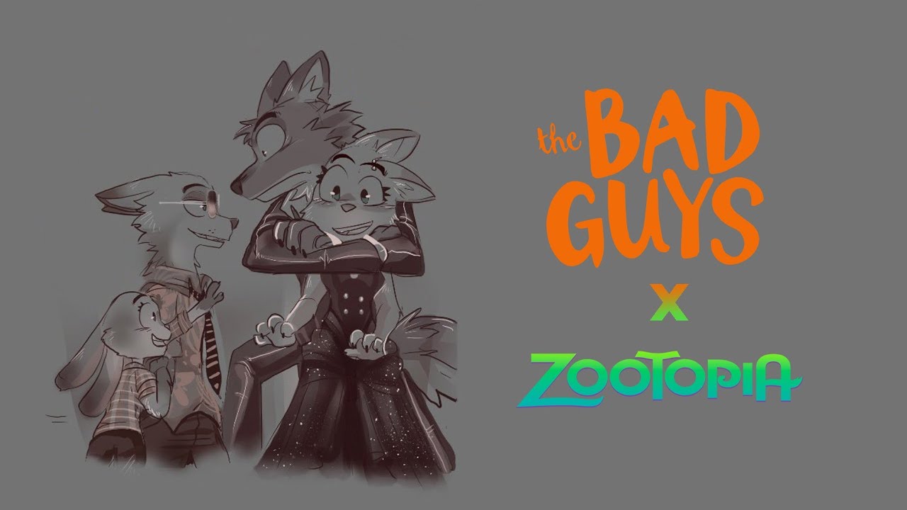 The Bad Guys x Zootopia Comic Dub - The Party (4K)