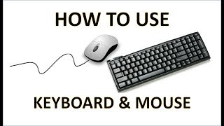 Computer Fundamentals  The Keyboard and Mouse  Learn How To Use a PC  Tips & Tricks for Beginners