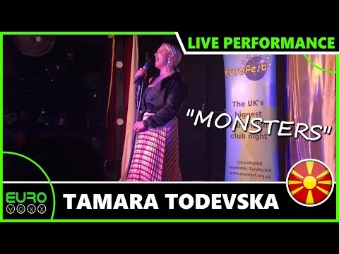 TAMARA TODEVSKA - 'MONSTERS' (LIVE IN LONDON @ EUROFEST) | NORTH MACEDONIA EUROVISION 2019