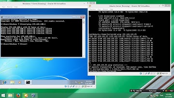 Konfigurasi Client-server dengan Virtual Box
