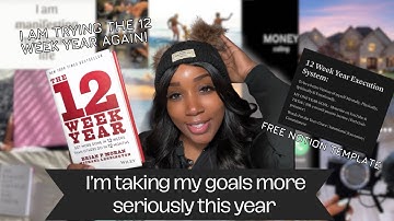 How to CHANGE your LIFE in 12 weeks with 12 WEEK YEAR METHOD | + FREE Notion Template