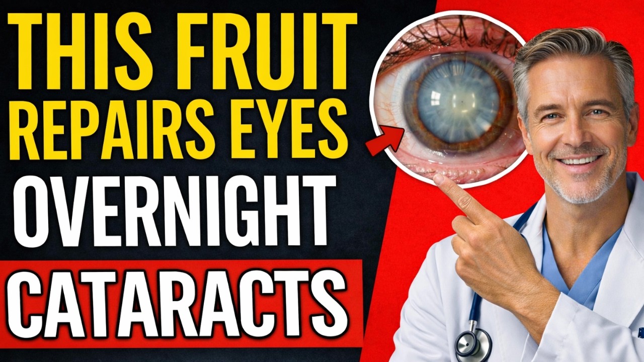 7 Best Fruits for Aging Eyes After 60 | Naturally Reduce Blurry Vision | DR DAVID BENNETT