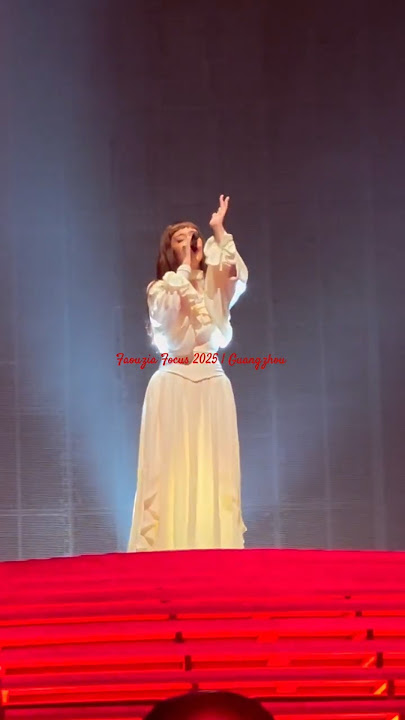Faouzia performing 'Desert Rose' in Guangzhou | #faouzia #focus2025 #desertrose #guangzhou