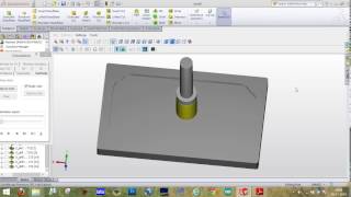 solidcam simulation and generation of G coad