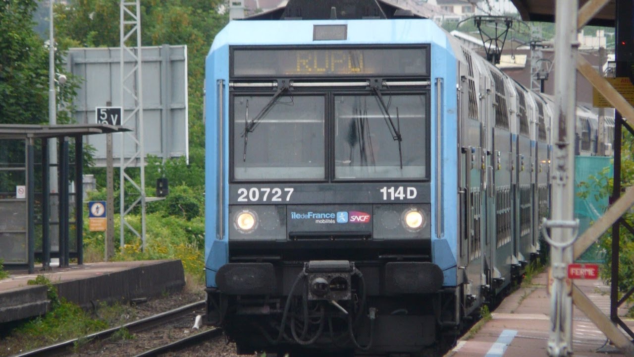 RER D-Z20500/Z57000 (Regio2N) - Spot en gare de Viry-Châtillon - [HD]