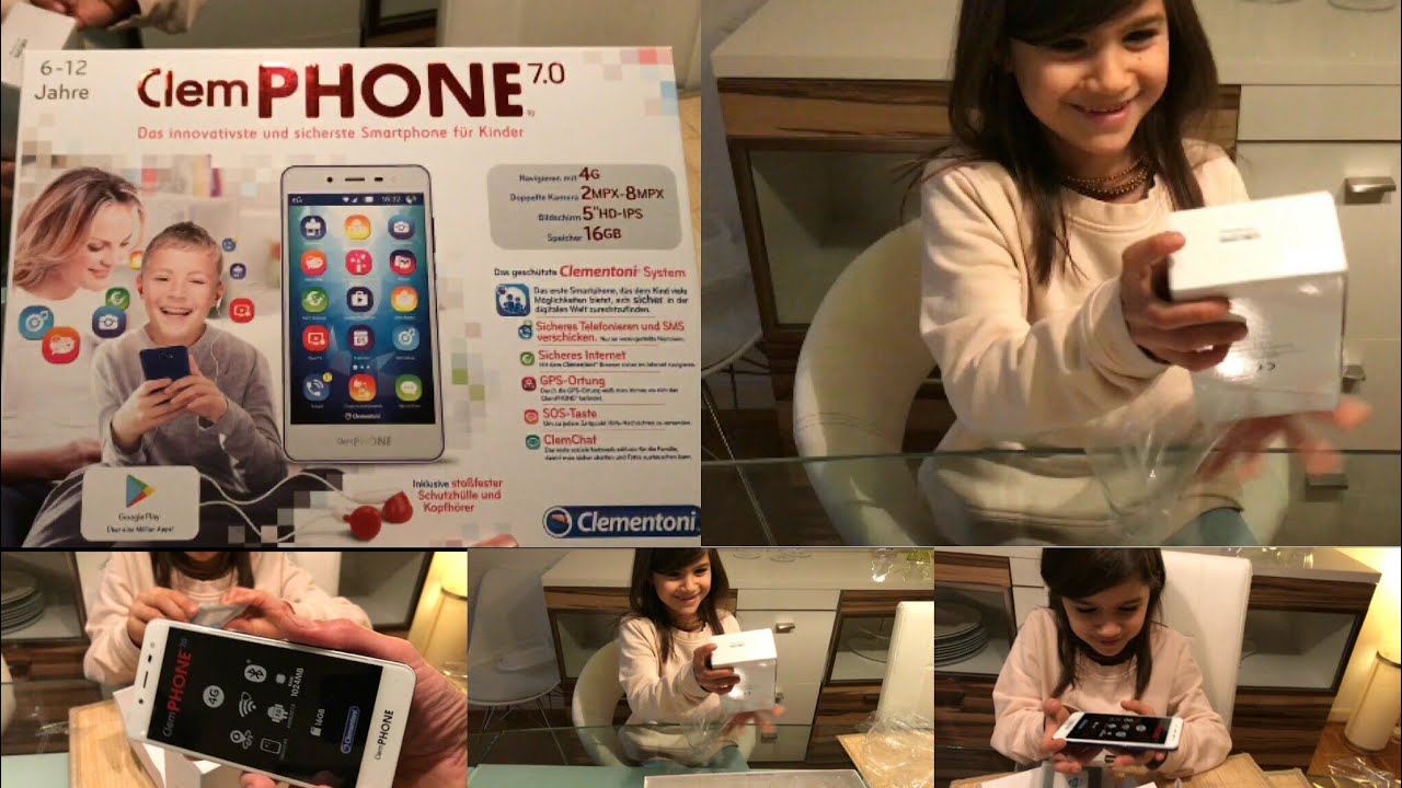 clemPHONE - Produktplatzierung - sicheres Handy für Kinder l IdrisTv Online