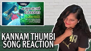 Kannam Thumbi Video Song Reaction | Kakkothikkavile Appooppan Thaadikal | Kaveri | Chithra Hits
