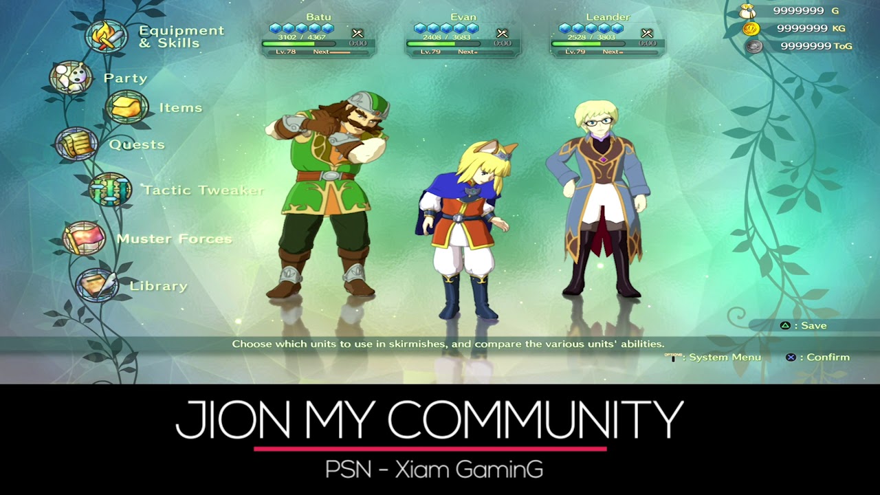 [PS4] Ni no Kuni II Revenant Kingdom - PS4 Save Wizard Cheats | Link To Save in the Description !