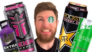 Let’s Talk: Ranking Popular Energy Drinks!