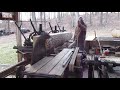 Saw Milling Popular On A Old Handset Circular Frick Sawmill #278