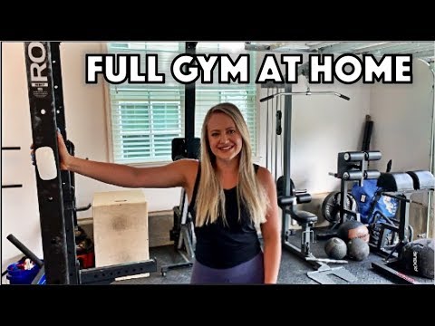 Home Gym Tour Build A Complete Gym In Your Garage Youtube