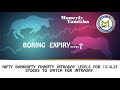 NIFTY BANKNIFTY FINNIFTY INTRADAY ANALYSIS FOR 13.10.23/STOCKS TO WATCH @moneyfytamizha #shorts