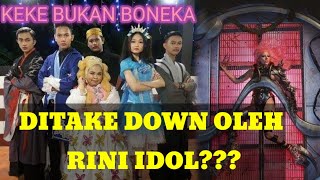 LAGU KEKEYI BUKAN BONEKA DI TAKE DOWN