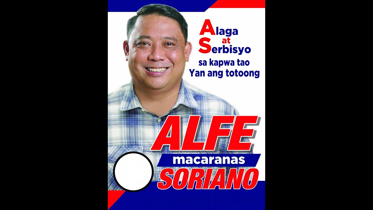 ALFE SORIANO JINGLE w/lyrics