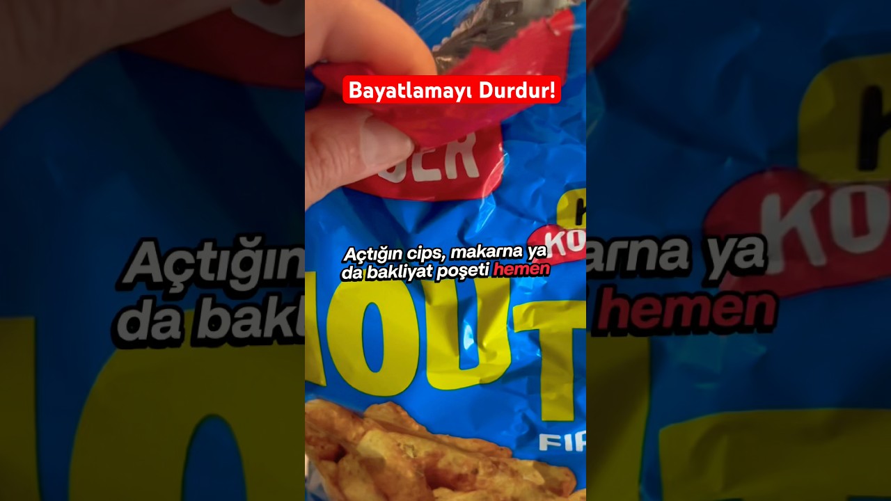 Açılmış Paket Nasıl Kapatılır? #yemektarifi #pratikbilgiler #püfnoktaları #mutfaksırları #ipucu Açılmış Paket Nasıl Kapatılır? #yemektarifi #pratikbilgiler #püfnoktaları #mutfaksırları #ipucu