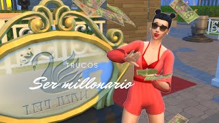 SIMS4 😋 TRUCOS / Ser un sims MILLONARIO