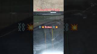 broken LED TV 32 inch display #display #repair @techranaji