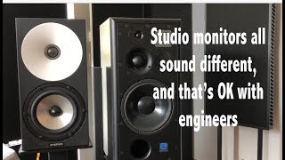 Are studio monitors more accurate than audiophile speakers?