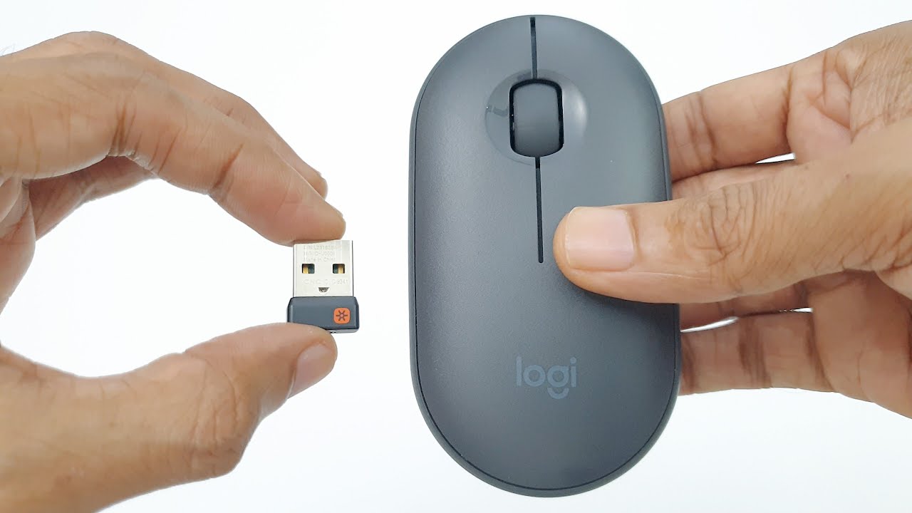 How To Pair Logitech Pebble M350 Mouse With Unifying Receiver YouTube