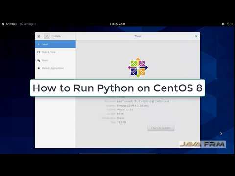 How to Run Python in CentOS 8 | Python in CentOS 8