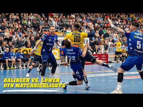 Balingen vs. Löwen - DYN Matchhighlights