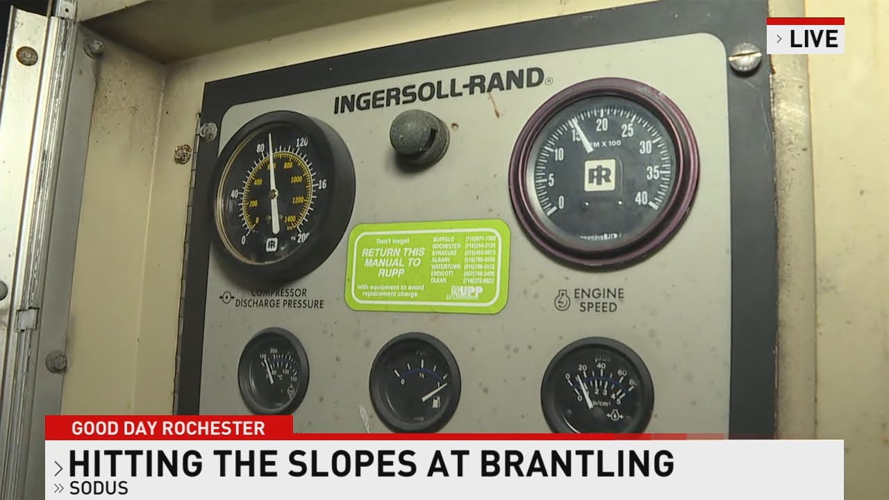 Making snow at Brantling Ski Resort (Part 1)