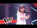 Agatha sings ‘Veo en ti la luz’| The Voice Kids Colombia 2021