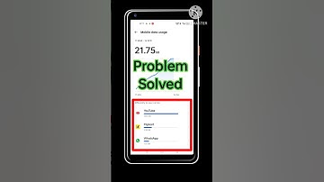 data use kaise check kare | data usage settings