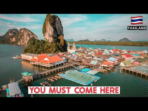 Krabi THAILAND Getaway: Muslim Floating Village (Koh Panyee)