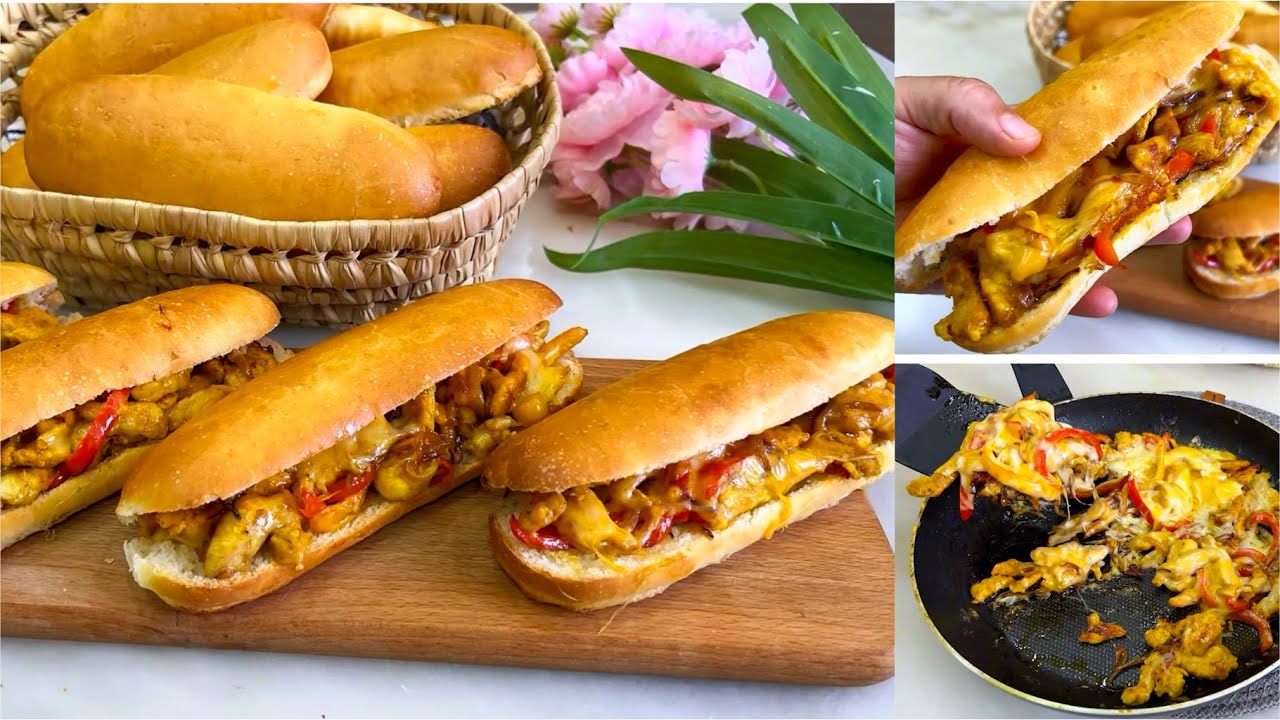 هاد سندويتشات غتولي ديريهم كل نهار البنة للي فيهم مكتشبعش ساهلين خبز طري بعجينة الياغورت وحشوة 👌🏻