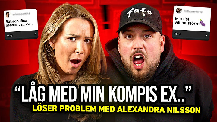 ”MIN TJEJS SJUKA DAGBOK” - Löser Problem med Alexandra Nilsson *HJÄLP*