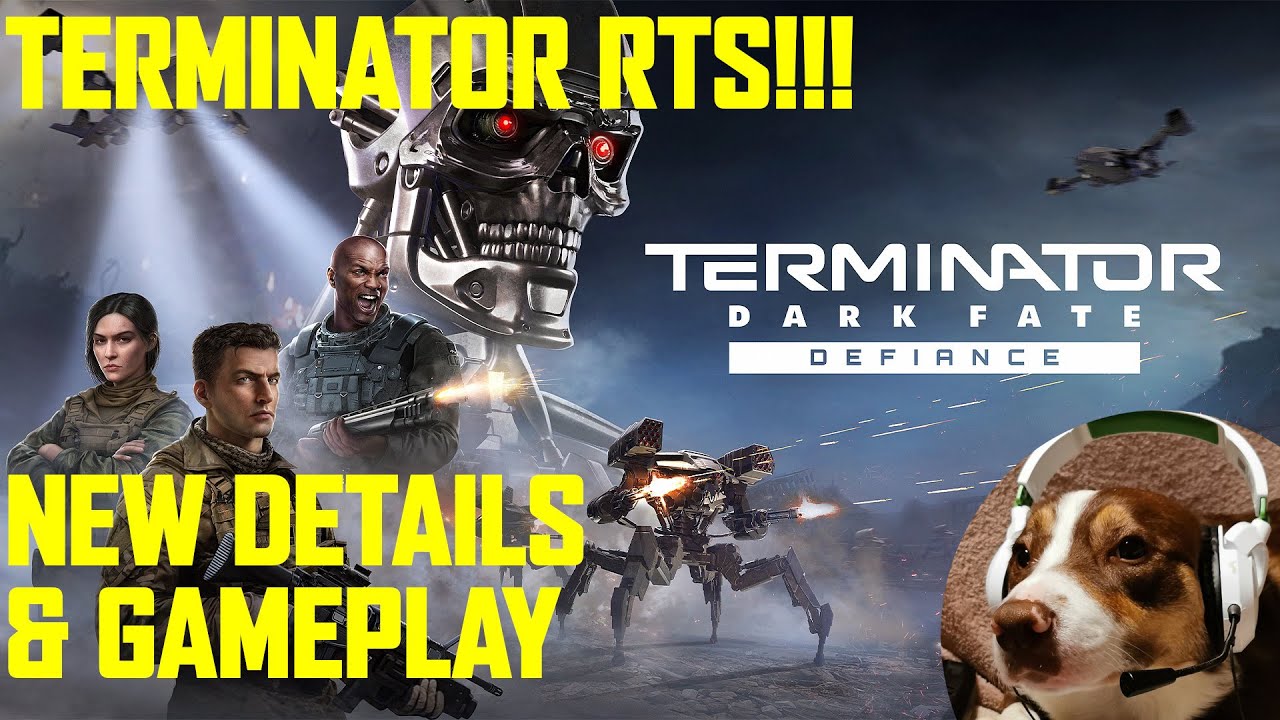 Terminator Rts It's Alive!! New Details & Gameplay - Terminator Dark Fate RTS - YouTube