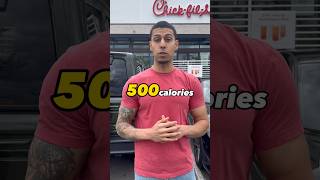 Chick-Fil-A Meal Under 500CALORIES!! 🐓🍽️ #diet Chick-Fil-A Meal Under 500CALORIES!! 🐓🍽️ #diet