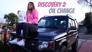Land Rover Discovery 2 Oil Change DIY