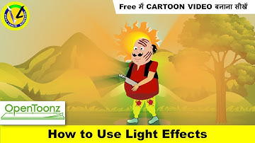 Master Opentoonz Light Effects | step-by-step animation guide
