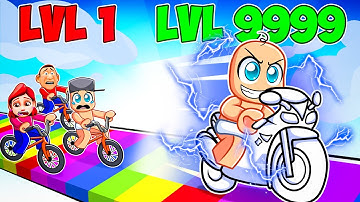 Upgrading Noob To GOD BIKE in Roblox With MY FAMILY...