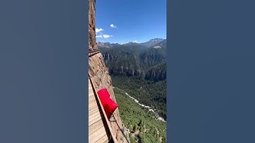 This is how they commute to work in the mountains. I