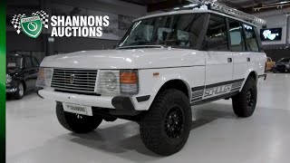 Career Overview 1986 Range Rover 'Quadramotive Schuler' Station Wagon - 2021 Shannons Winter Timed Online Auction